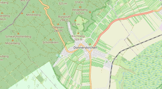 Restaurant auf Karte