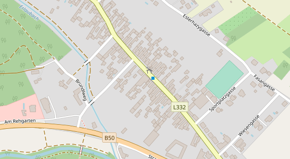 Restaurant auf Karte