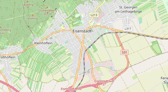 Restaurant auf Karte