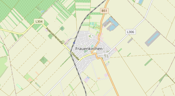 Restaurant auf Karte