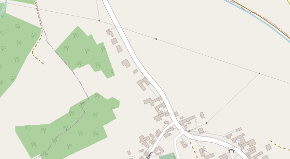 Restaurant auf Karte