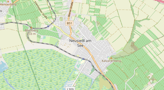 Restaurant auf Karte