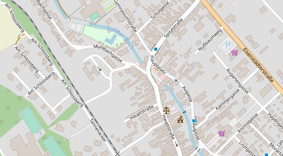 Restaurant auf Karte