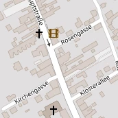 Restaurant auf Karte