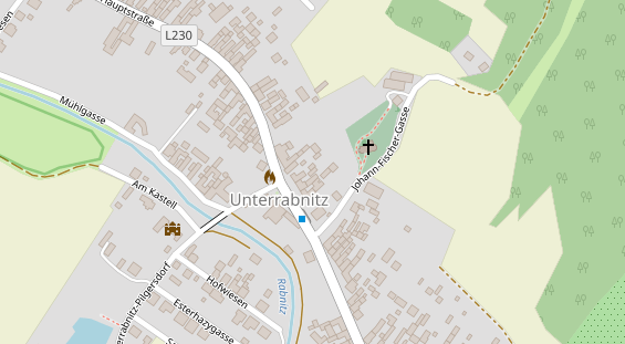 Restaurant auf Karte