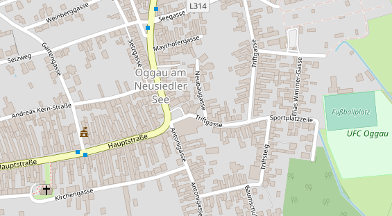 Restaurant auf Karte