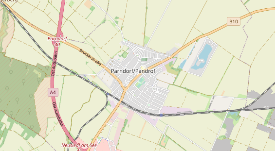 Restaurant auf Karte