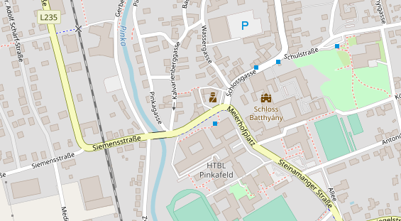 Restaurant auf Karte