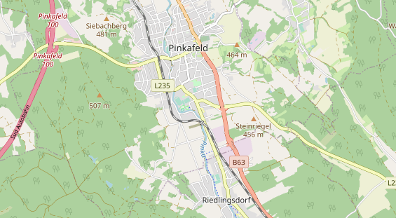 Restaurant auf Karte