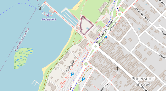 Restaurant auf Karte