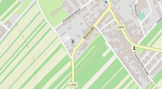 Restaurant auf Karte