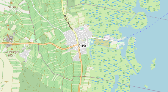 Restaurant auf Karte