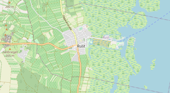 Restaurant auf Karte