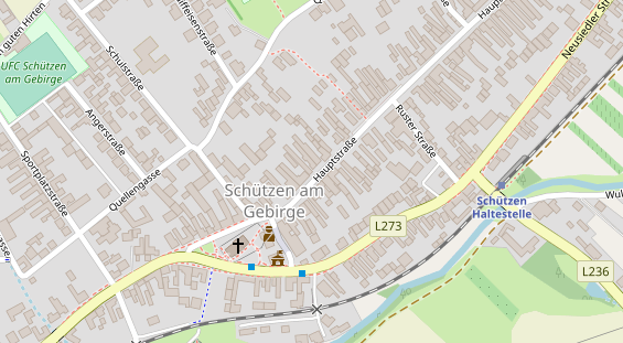 Restaurant auf Karte