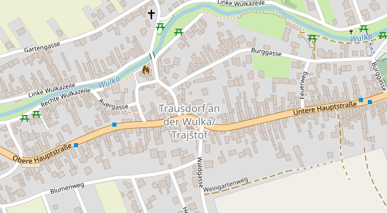 Restaurant auf Karte