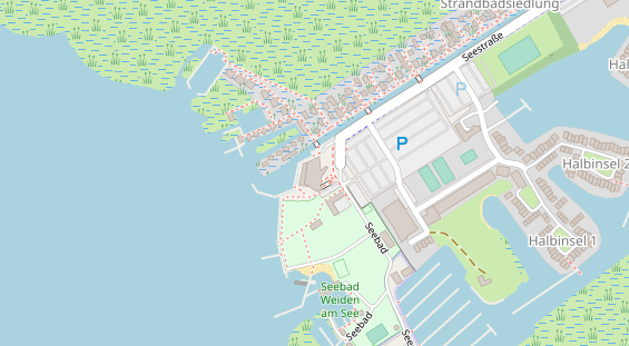 Restaurant auf Karte