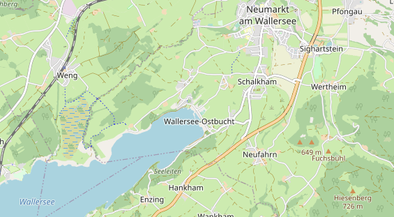 Restaurant auf Karte