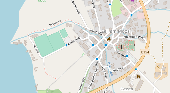 Restaurant auf Karte