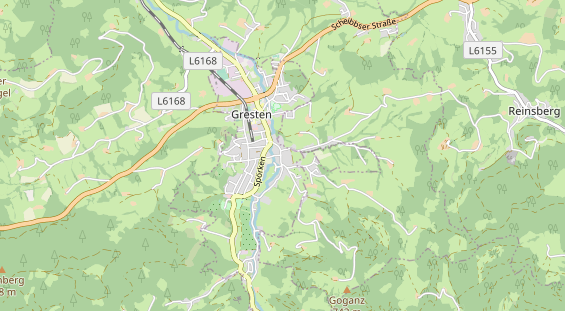 Restaurant auf Karte