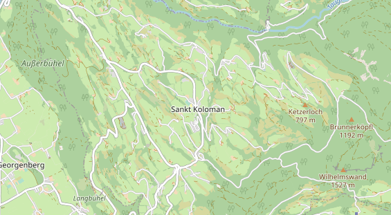 Restaurant auf Karte