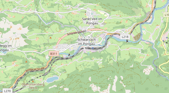 Restaurant auf Karte