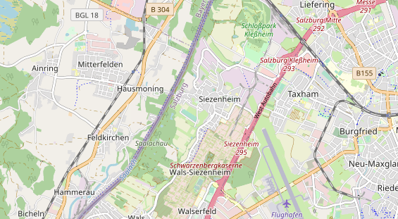 Restaurant auf Karte