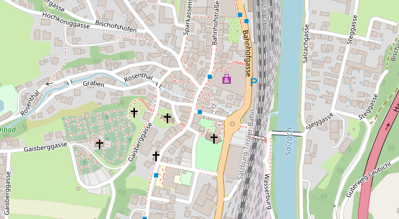 Restaurant auf Karte