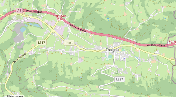 Restaurant auf Karte