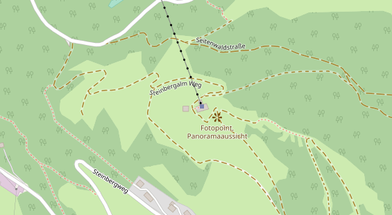 Restaurant auf Karte