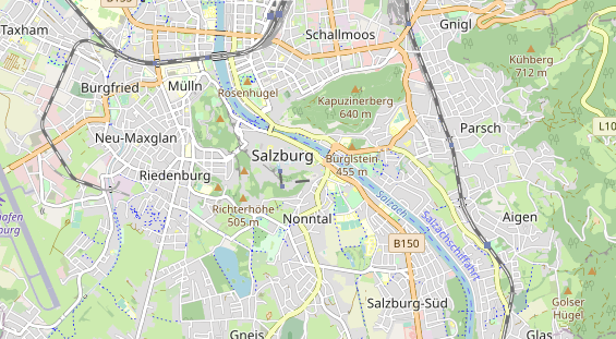 Restaurant auf Karte