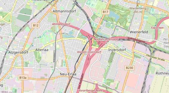 Restaurant auf Karte