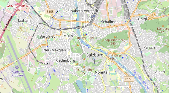 Restaurant auf Karte