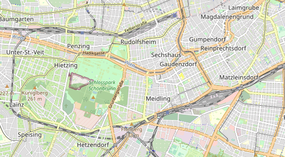 Restaurant auf Karte