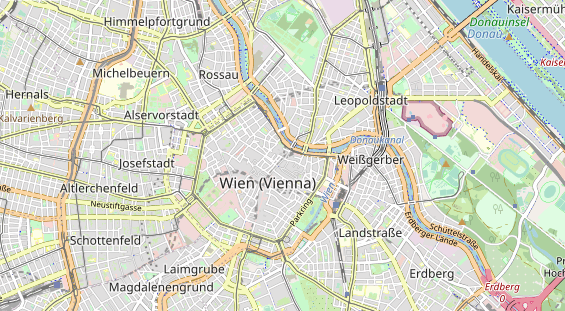Restaurant auf Karte