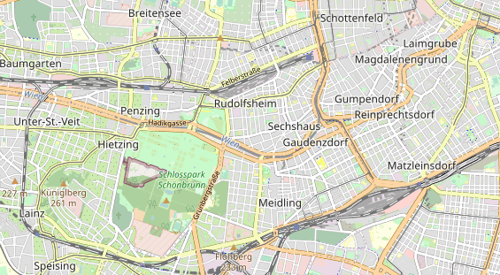 Restaurant auf Karte