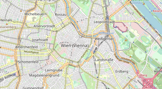Restaurant auf Karte