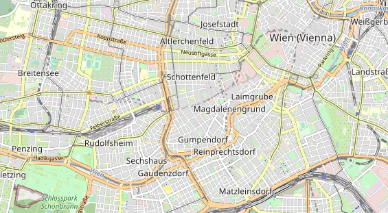 Restaurant auf Karte