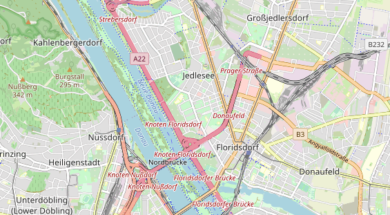 Restaurant auf Karte