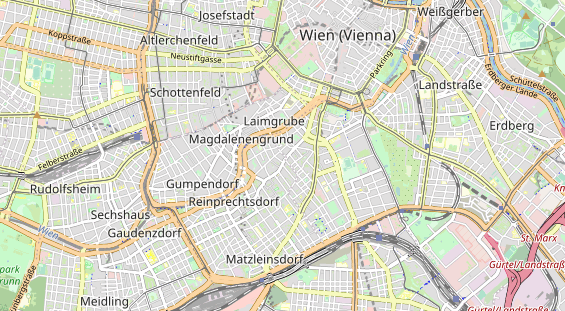 Restaurant auf Karte