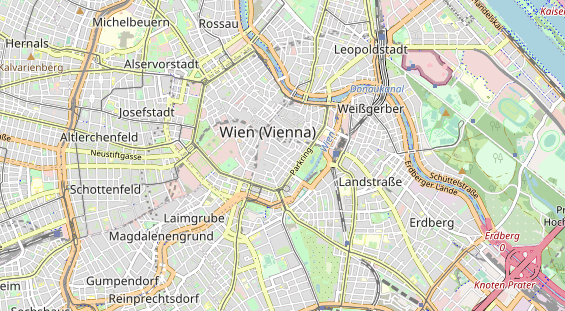 Restaurant auf Karte