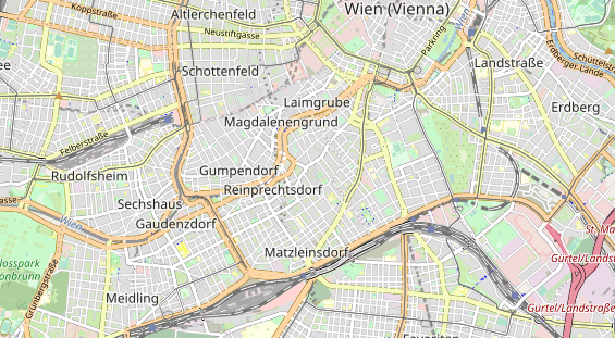 Restaurant auf Karte