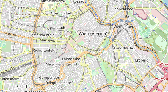 Restaurant auf Karte