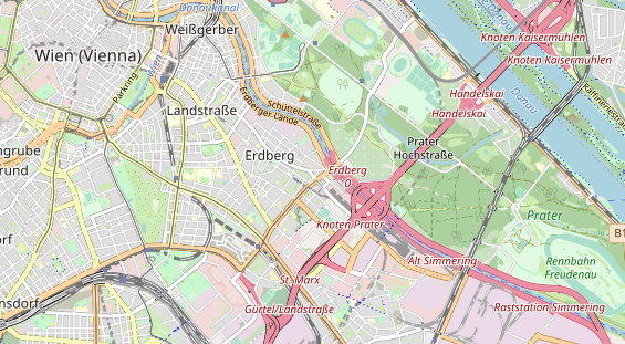 Restaurant auf Karte
