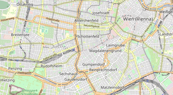 Restaurant auf Karte