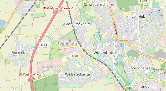 Restaurant auf Karte