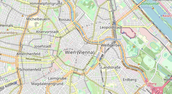 Restaurant auf Karte