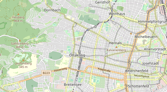 Restaurant auf Karte