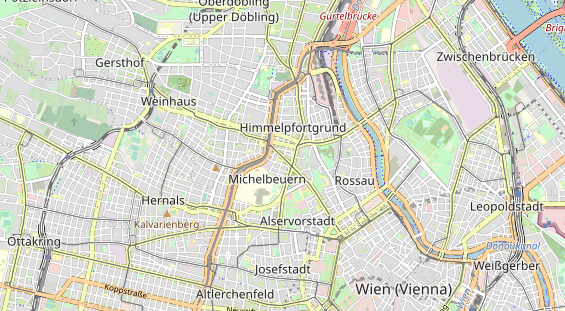 Restaurant auf Karte