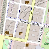 Restaurant auf Karte