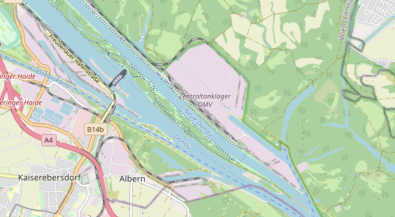 Restaurant auf Karte